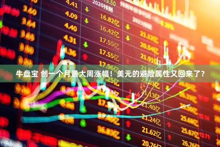 牛盘宝 创一个月最大周涨幅！美元的避险属性又回来了？