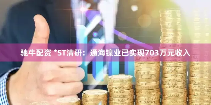 驰牛配资 *ST清研：通海镍业已实现703万元收入