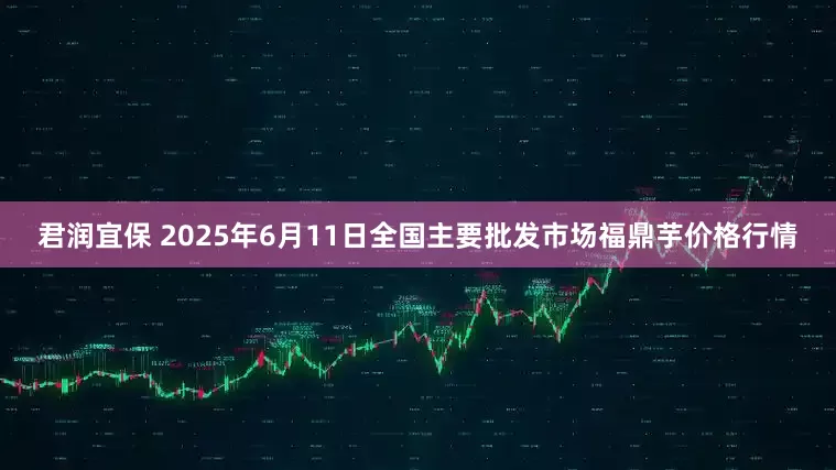 君润宜保 2025年6月11日全国主要批发市场福鼎芋价格行情
